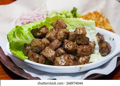 Garlic Beef Cubes