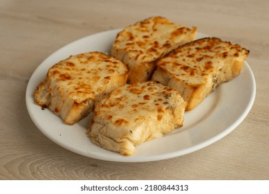 Garlic Bread 4 Pcs With Cheese