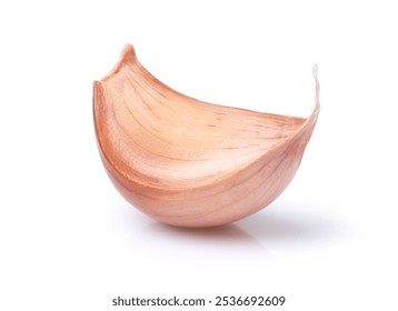 Garlic clove isolated on white background with clipping path. - Powered by Shutterstock