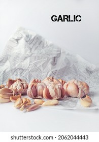 Garlic Is Good For Health And Is A Key Ingredient In Cooking.