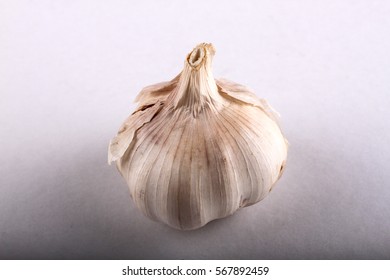 Garlic Isolated On White Background