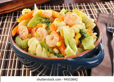 Garlic Shrimp And Pasta Salad