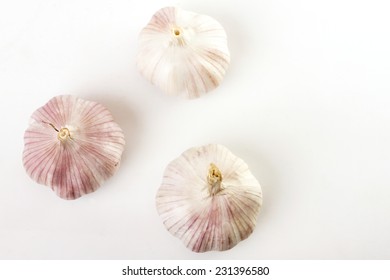 Garlic Top View