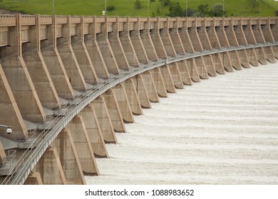 The Garrison Dam Is An Earth-fill Embankment Dam On The Missouri River In Central North Dakota.