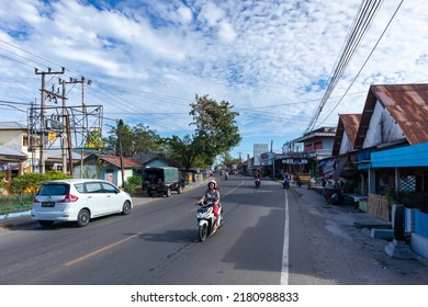 Garuda Road Labuan Labuhan Badas Sumbawa Stock Photo 2180988833 ...