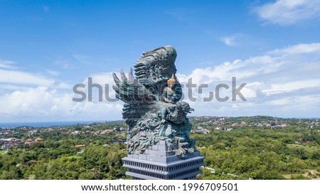 Garuda Wisnu Kencana statue at GWK Cultural Park in South Kuta, Bali, Indonesia.