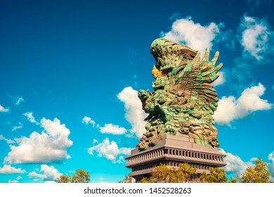 Garuda wisnu kencana statue: one of the main attractions and the most recognizable symbols of Bali, Indonesia