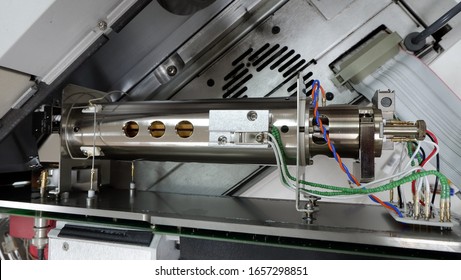 Gas Chromatography Mass Spectrometry Was Instrument In Analytical Chemistry Laboratory 