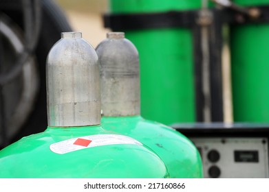 Gas Cylinders On Construction Site Stock Photo 217160866 | Shutterstock