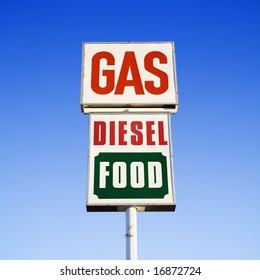 Gas. Diesel. Food.