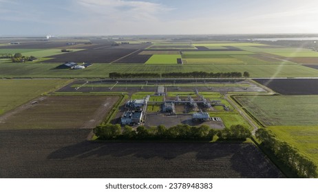 Gas extraction in the Groningen earthquake area in the Netherlands