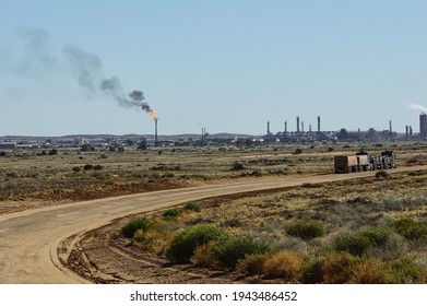 A Gas Field In The Queensland Outback