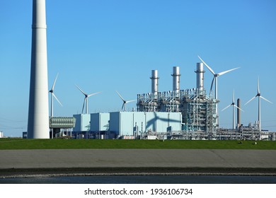 Gas Fired Power Plant In The Netherlands