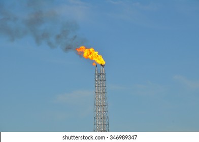 Gas Flare Stack