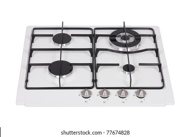 Gas Hob Isolated On White