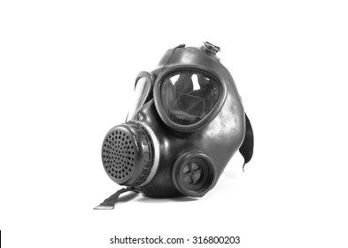 Gas Mask Isolated On White Background