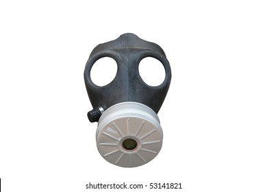 Gas Mask Isolated On White Background