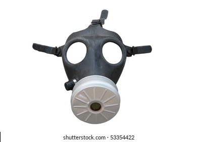 Gas Mask Isolated On White Background