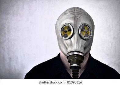 Gas mask virus protection concept