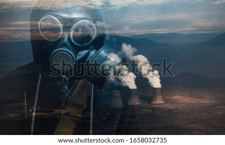 Similar – Image, Stock Photo Nuclear power plant Emsland