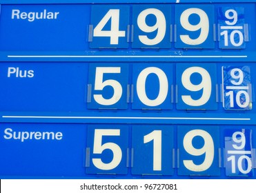 Gas Price Sign