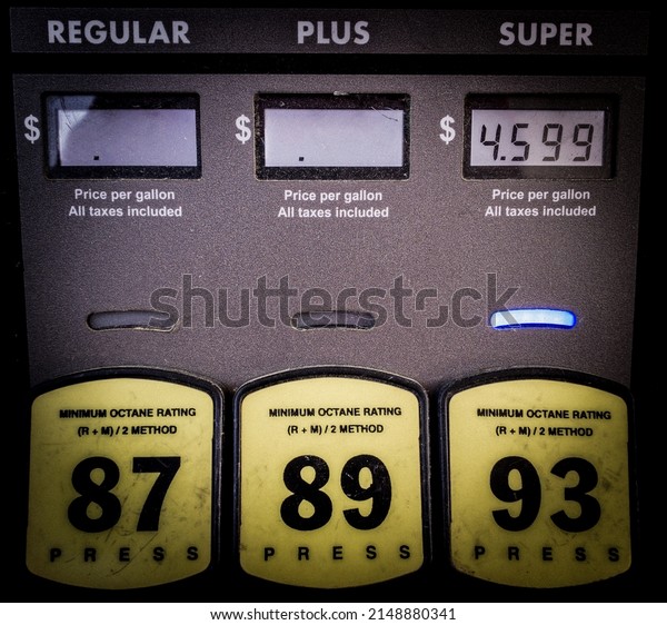 Gas price for super unleaded 93 octane, at the gas\
pump kiosk