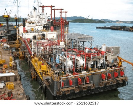 gas processing platform Floating Storage and Offloading (FSO)