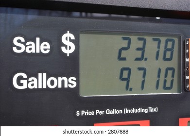 Gas Pump Display