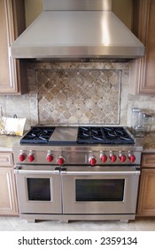 Gas Range & Ventilation Hood