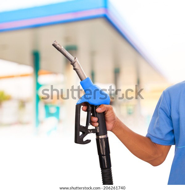 Gas Station Worker and\
Service 