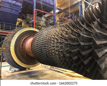 Gas Turbine Rotor Heavy Duty Power Generation That More Than 10 Years At Combined Cycle Power Plant