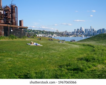 Gas Works Park In Seattle