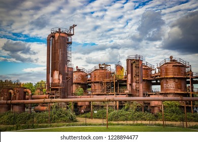 Gas Works Park In Seattle, Washington