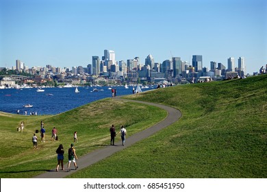 Gas Works Park In Seattle, Washington