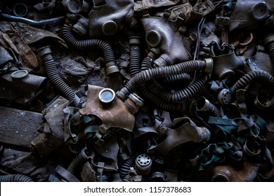 Gasmasks In A School, Pripyat