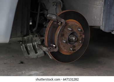 gasoline engine close up 