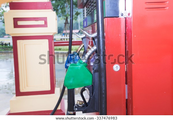 gasoline station fuel
pump