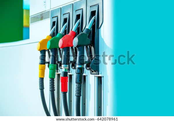gasoline station gas fuel\
pump