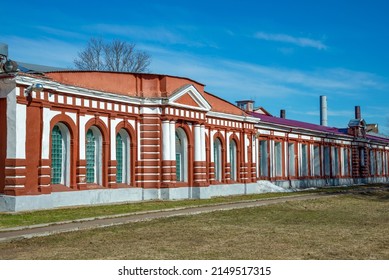 GATCHINA, RUSSIA - APRIL 17, 2022: Museum of the History of Aviation Engine Building and Repair named after A.V. Ignatiev