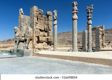The Gate of All Nations in Persepolis, Iran