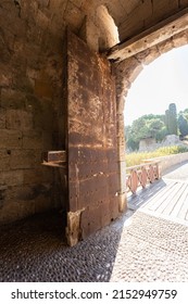 Gate Of Amboise In Rhodes Fortress, Greece