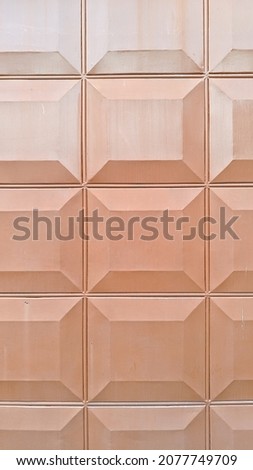 gate with brown boxy pattern background 