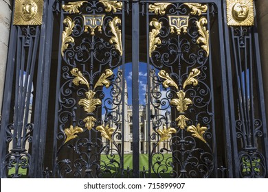 Gate To Codrington Library, Oxford, Oxfordshire, England, United Kingdom