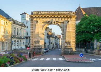 Gate At The Entrance Of Beaune - France