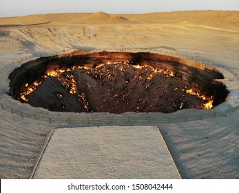 Gate Of The Hell (darvaza Gas Crater)