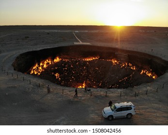 Gate Of The Hell (darvaza Gas Crater)