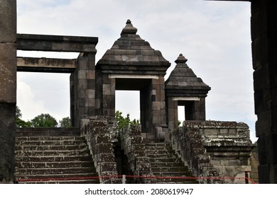 A Gate With A Paduraksa Shaped Roof At The Ratu Boko Palace Complex, In Yogyakarta, Indonesia