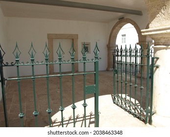 Gate At The Slave Market In Portugal