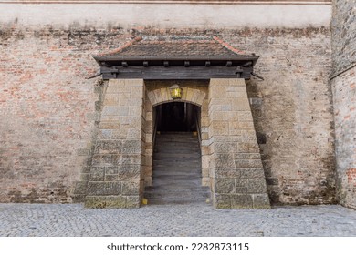 Gate of the Spilberk castle in Brno, Czech Republic - Shutterstock ID 2282873115