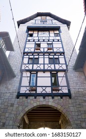 The gate of the tower